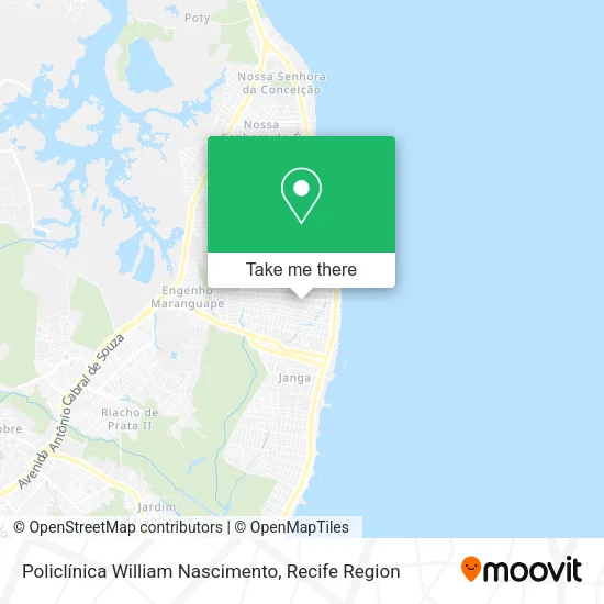 Policlínica William Nascimento map