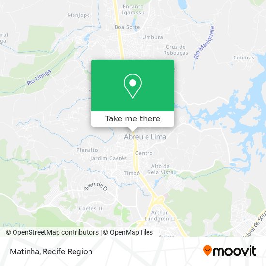 Matinha map