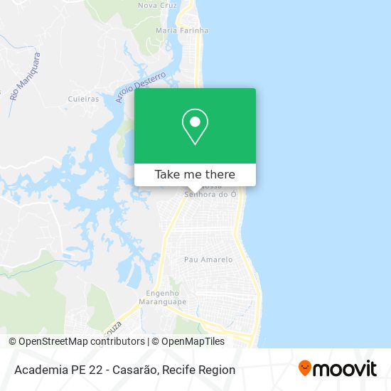 Academia PE 22 - Casarão map
