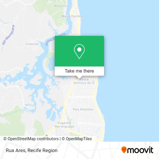Rua Ares map