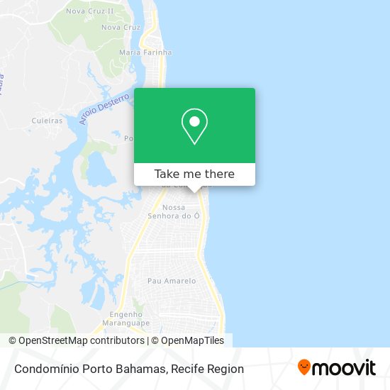 Condomínio Porto Bahamas map