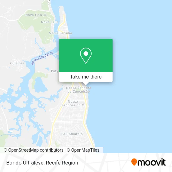 Bar do Ultraleve map