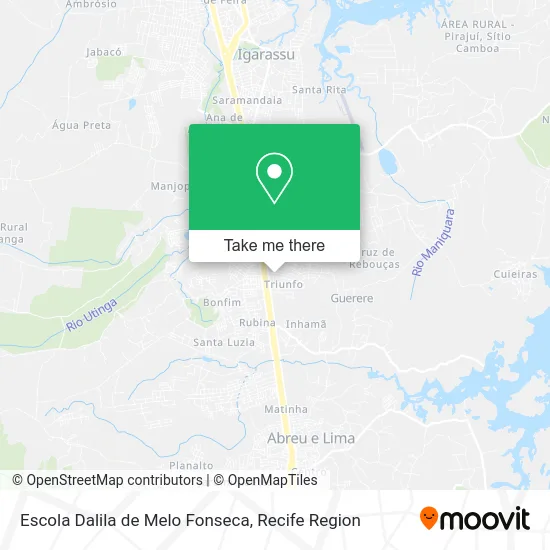 Escola Dalila de Melo Fonseca map