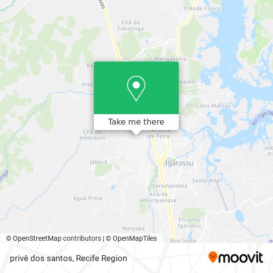 privê dos santos map