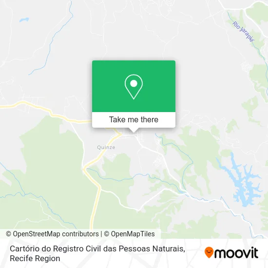 Cartório do Registro Civil das Pessoas Naturais map