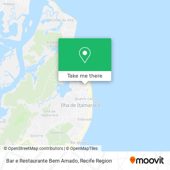 Bar e Restaurante Bem Amado map