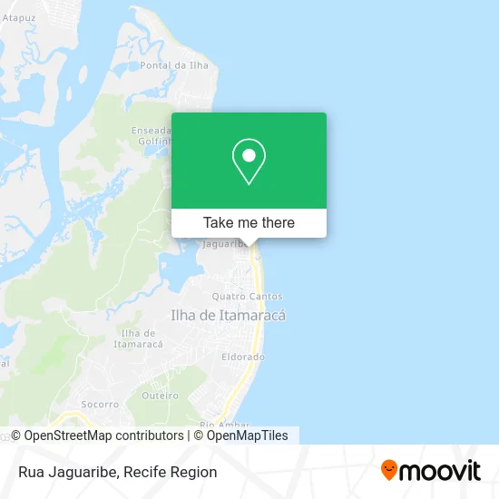 Rua Jaguaribe map