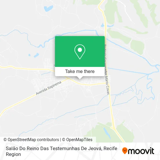 Salão Do Reino Das Testemunhas De Jeová map