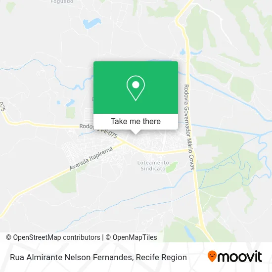 Rua Almirante Nelson Fernandes map