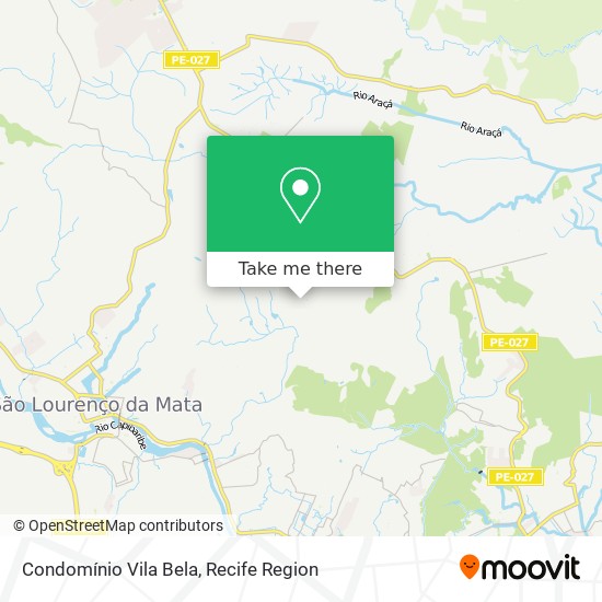 Condomínio Vila Bela map