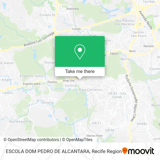 ESCOLA DOM PEDRO DE ALCANTARA map