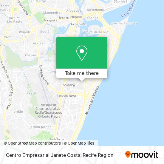 Centro Empresarial Janete Costa map