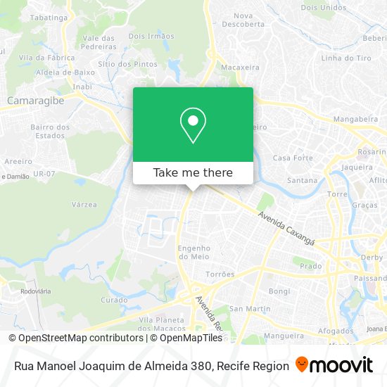 Rua Manoel Joaquim de Almeida 380 map