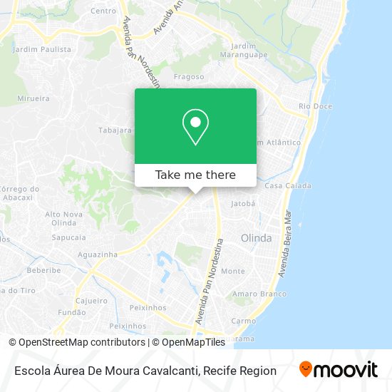 Escola Áurea De Moura Cavalcanti map