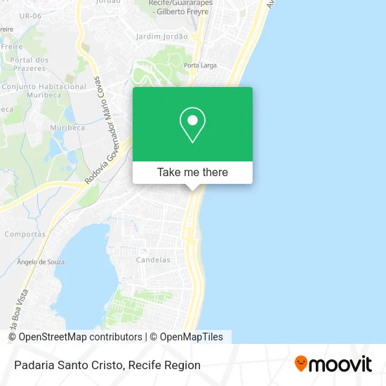 Padaria Santo Cristo map