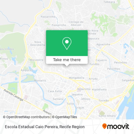 Escola Estadual Caio Pereira map