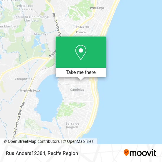 Rua Andaraí 2384 map