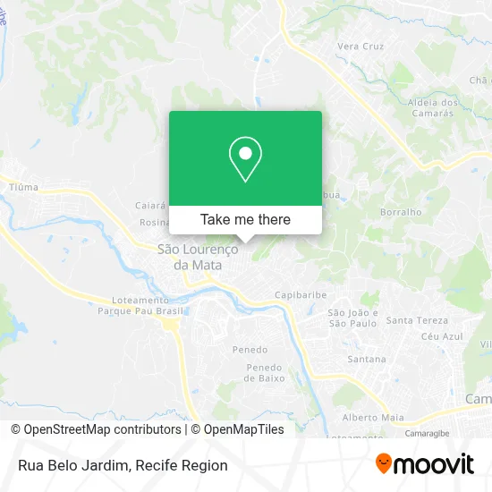 Rua Belo Jardim map