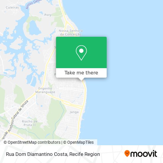 Rua Dom Diamantino Costa map