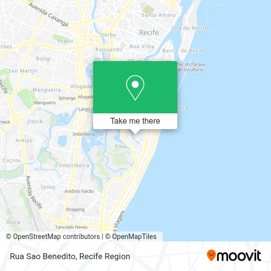 Rua Sao Benedito map