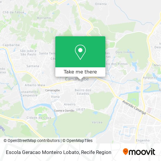 Escola Geracao Monteiro Lobato map