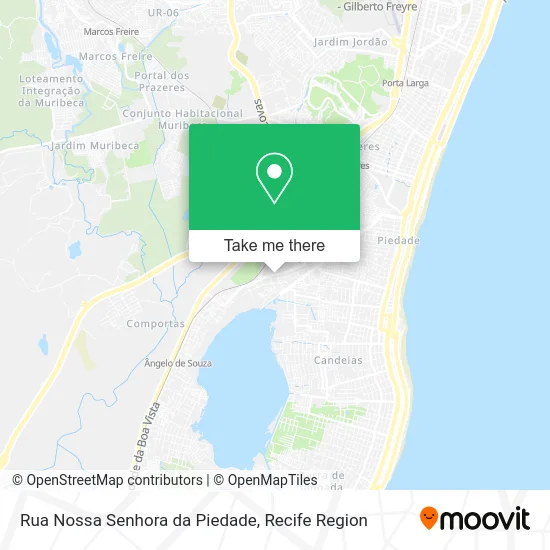 Rua Nossa Senhora da Piedade map