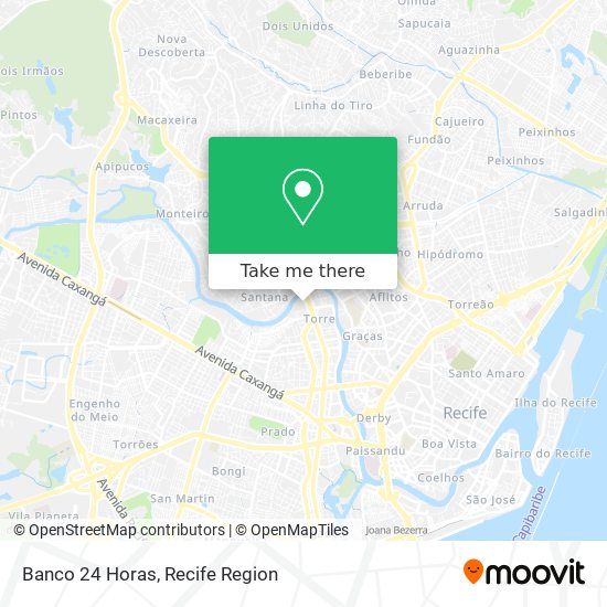 Banco 24 Horas map