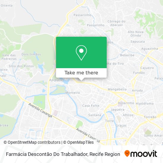 Farmácia Descontão Do Trabalhador map
