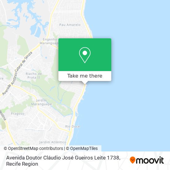 Avenida Doutor Cláudio José Gueiros Leite 1738 map