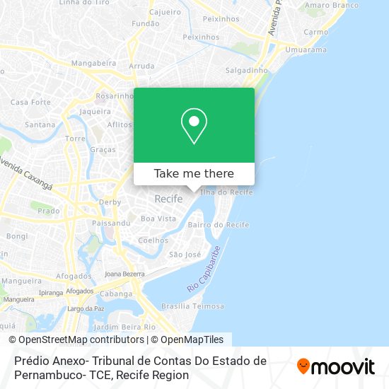 Prédio Anexo-  Tribunal de Contas Do Estado de Pernambuco-  TCE map