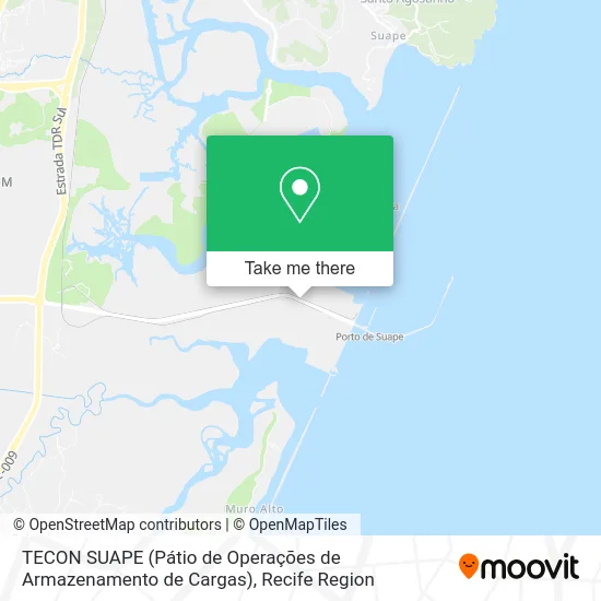 TECON SUAPE (Pátio de Operações de Armazenamento de Cargas) map