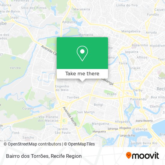 Bairro dos Torrões map