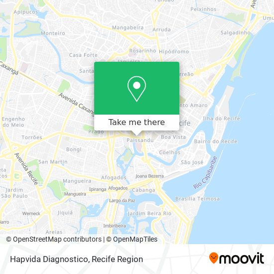 Hapvida Diagnostico map