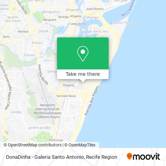 DonaDinha - Galeria Santo Antonio map