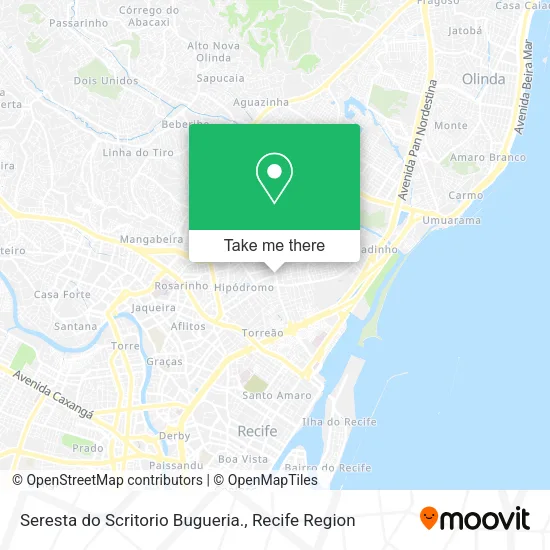 Seresta do Scritorio Bugueria. map