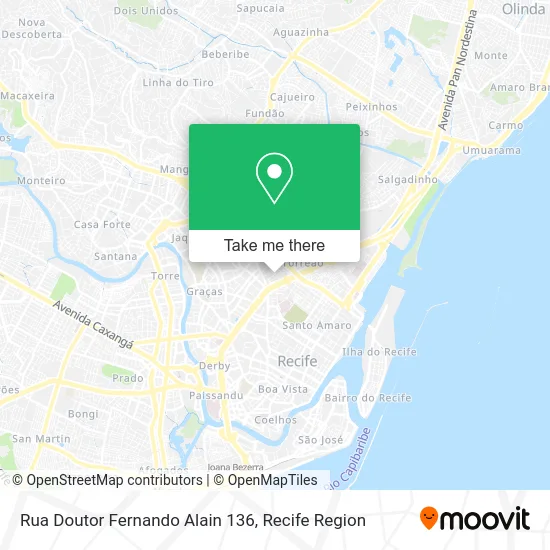 Rua Doutor Fernando Alain 136 map