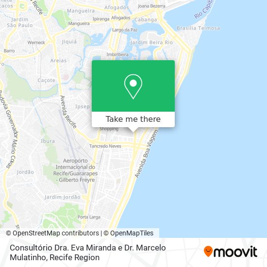 Consultório Dra. Eva Miranda e Dr. Marcelo Mulatinho map