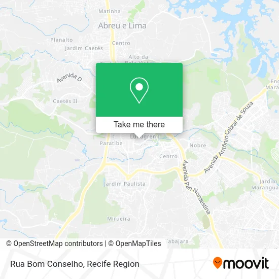 Rua Bom Conselho map