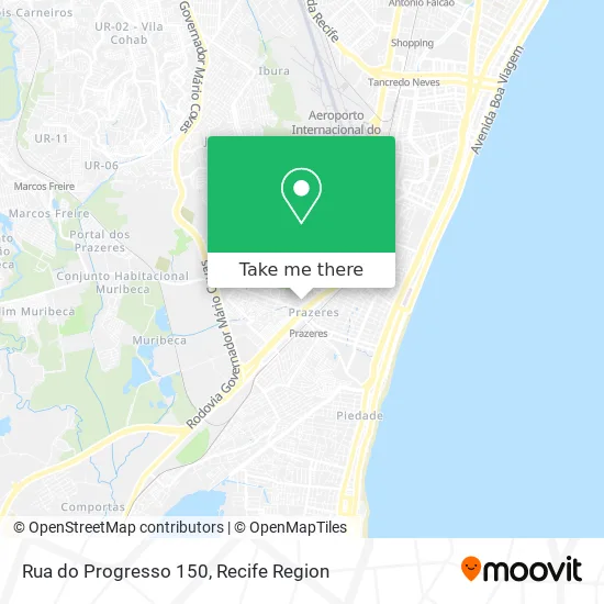 Rua do Progresso 150 map