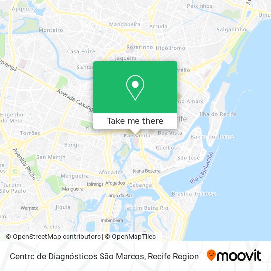 Centro de Diagnósticos São Marcos map