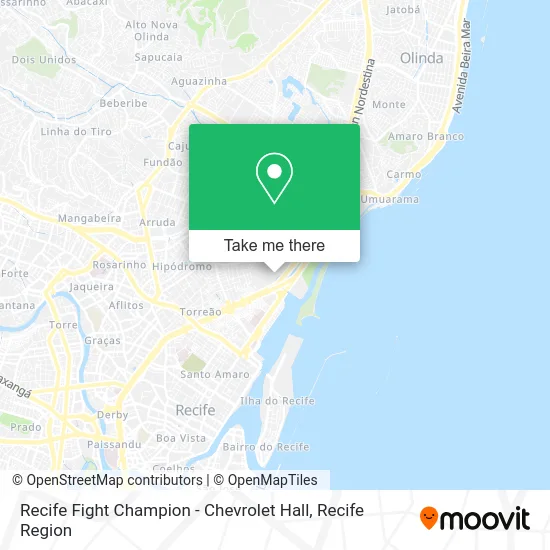 Recife Fight Champion - Chevrolet Hall map