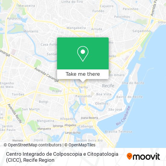 Centro Integrado de Colposcopia e Citopatologia (CICC) map
