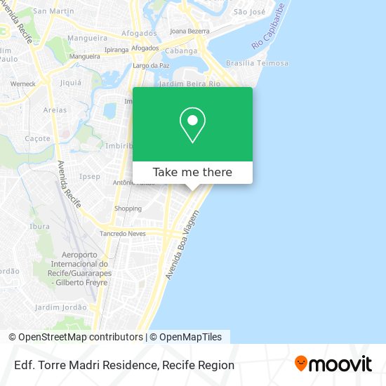 Edf. Torre Madri Residence map