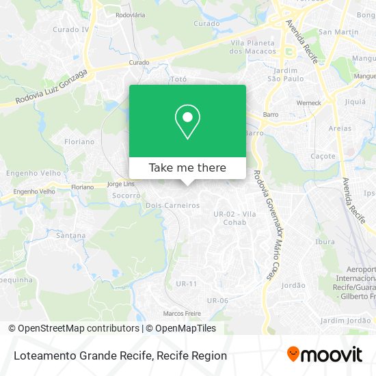 Loteamento Grande Recife map