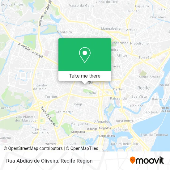 Rua Abdias de Oliveira map
