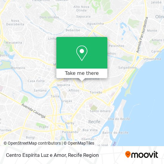 Centro Espírita Luz e Amor map