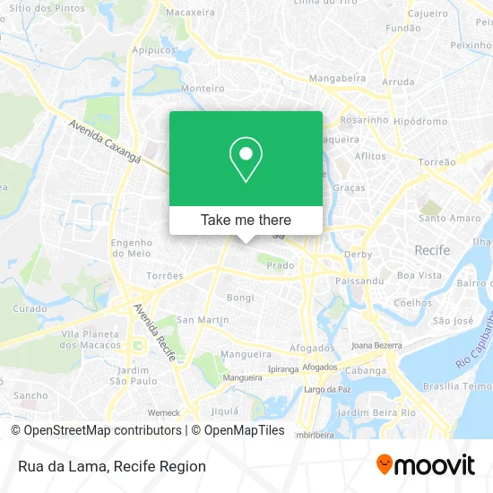 Rua da Lama map