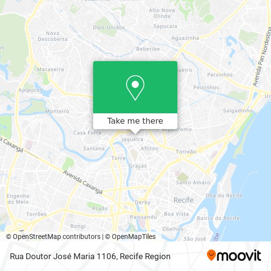 Mapa Rua Doutor José Maria 1106