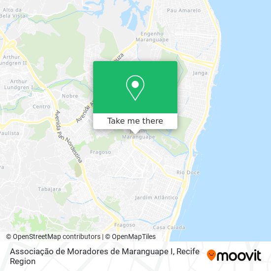 Associação de Moradores de Maranguape I map