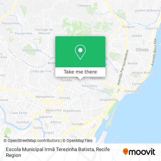 Escola Municipal Irmã Terezinha Batista map